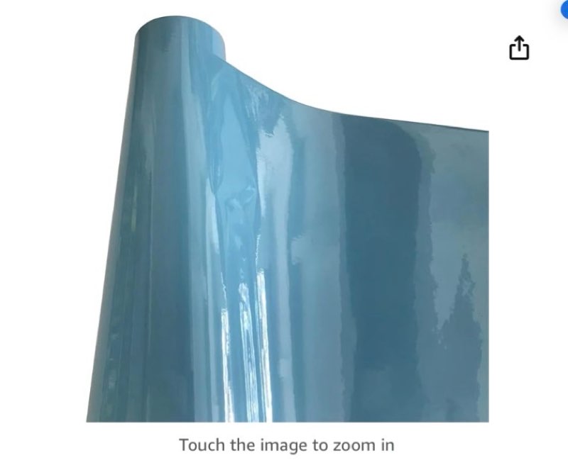 Queenbox 3.9x59.8in Candy Vinyl Car Wrap Paint Replacement Film Self Adhesive Auto DIY Decal Film