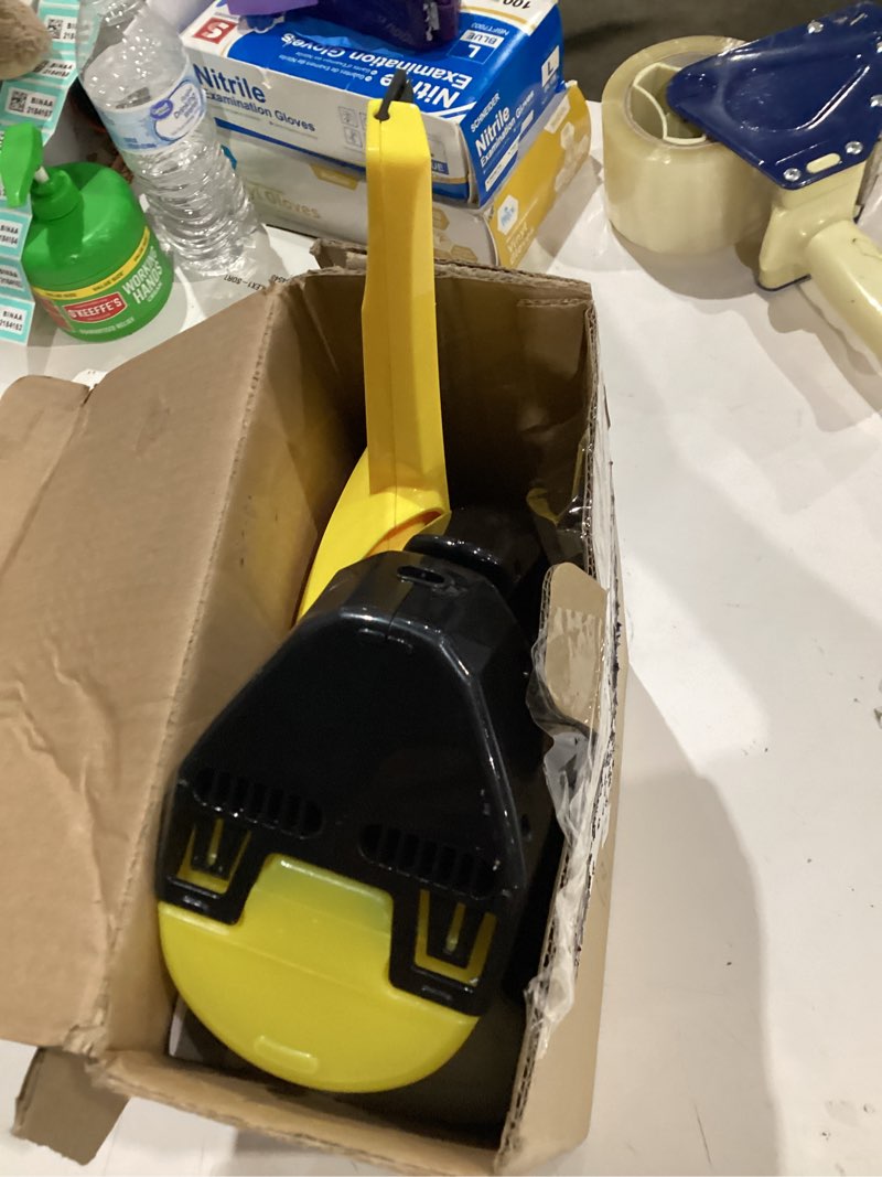 Condition photo showing As Is for Rechargeable Window Vac, Power Window Vacuum Cleaner Set, Window Squeegee Electric Cleaning Tool for Windows, Tiles, Mirrors, 200ml Water Tank