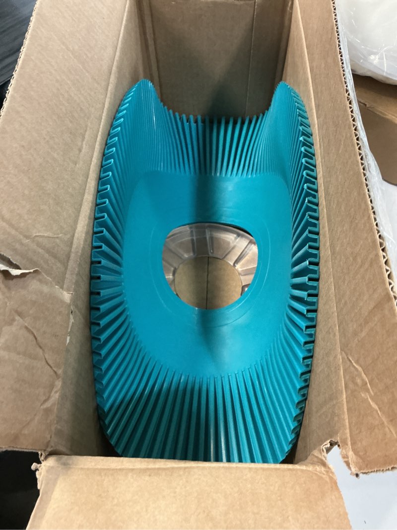 Condition photo showing As Is for funmit k12896 pool cleaner pleated seal k12894 k12895 replacement and k12059 clear foot pad disc replacement for pentair kreepy krauly vac automatic pool cleaner 360040 360042