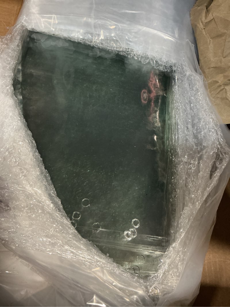 Condition photo showing Good Condition for Juexica PVC Strip Door Curtain Kit 0.08'' Thickness Freezer Door Curtain Smooth Waterproof Hurricane Shutters Door for Commercial Walk in Cooler Warehouse Garage Gate (60 x 96 Inch,Simple Style)