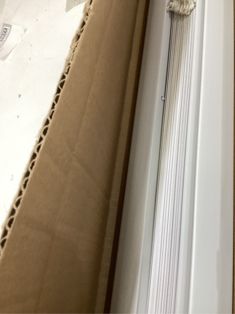 Condition photo showing Good Condition for LOTUS & WINDOWARE Cordless, Room Darkening 1" Vinyl-Plus Mini Blind 40" Wide x 72" Long, White (RLX4072WH) 40"W x 72"H White