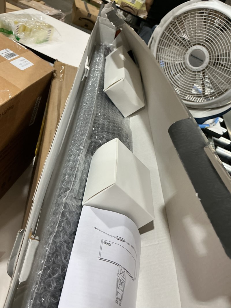 Condition photo showing As Is for hygger clip on full spectrum aquarium led light, 26w day-night dual timer sunrise-day-sunset-moon fish tank light, adjustable timer brightness with 9 colors for planted tank 26w for 31~37inch long tank
