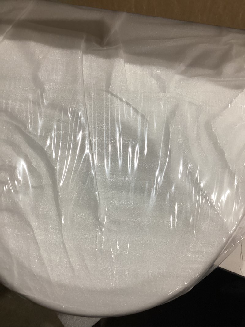 Condition photo showing Good Condition for Elevated Toilet seat 3 inch, Elongated Toilet seat risers for Seniors, Slow Close, Heavy Duty, Never Loosen, Raised Toilet seat Elongated Bowl, White(18.5”)