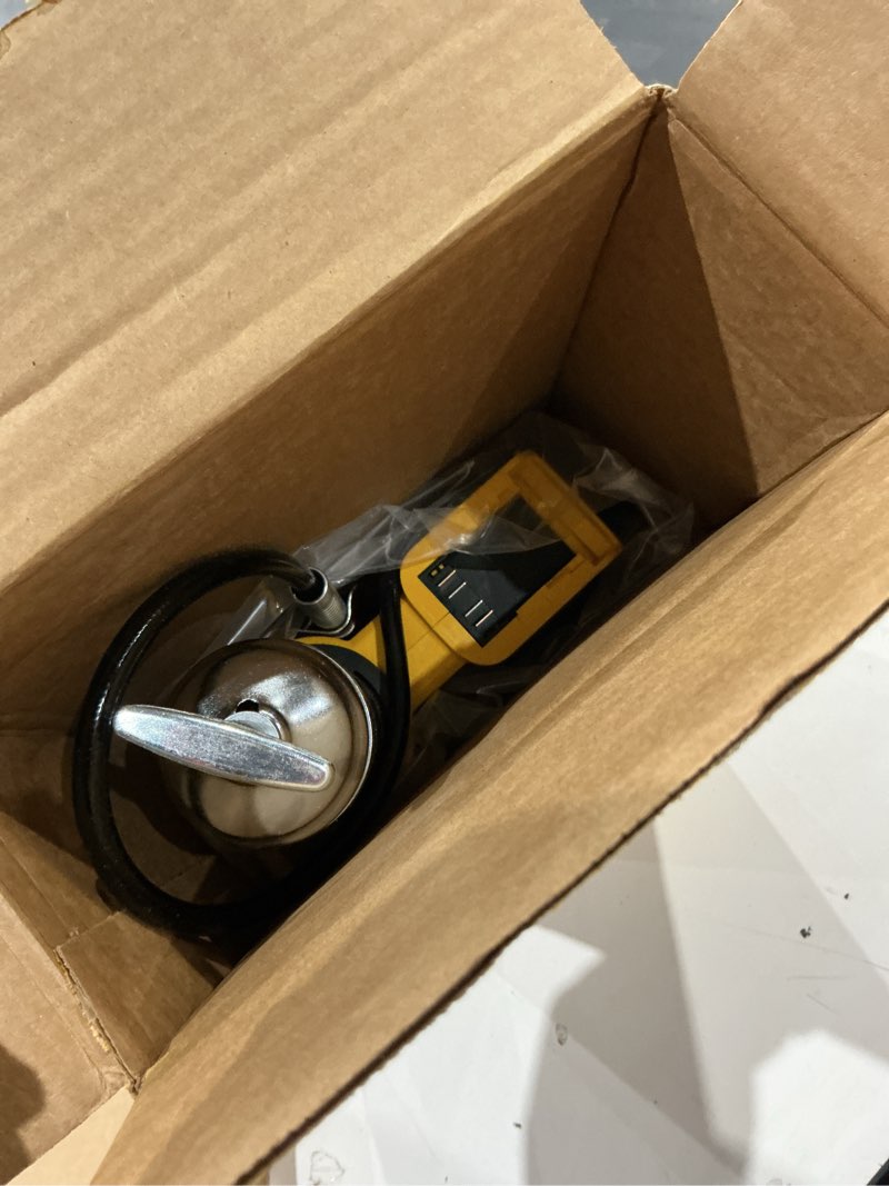 Condition photo showing Good Condition for dewalt 20v max grease gun, cordless, 42” long hose, 10,000 psi, variable speed triggers, bare tool only (dcgg571b)