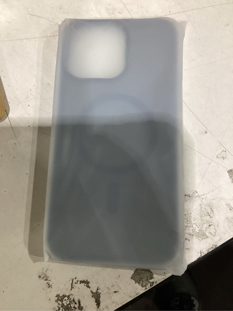 Condition photo showing New/Like New for supfine magnetic for iphone 14 pro max case (compatible with magsafe) (military grade drop protection) translucent matte shockproof phone cover,black black for iphone 14 pro max