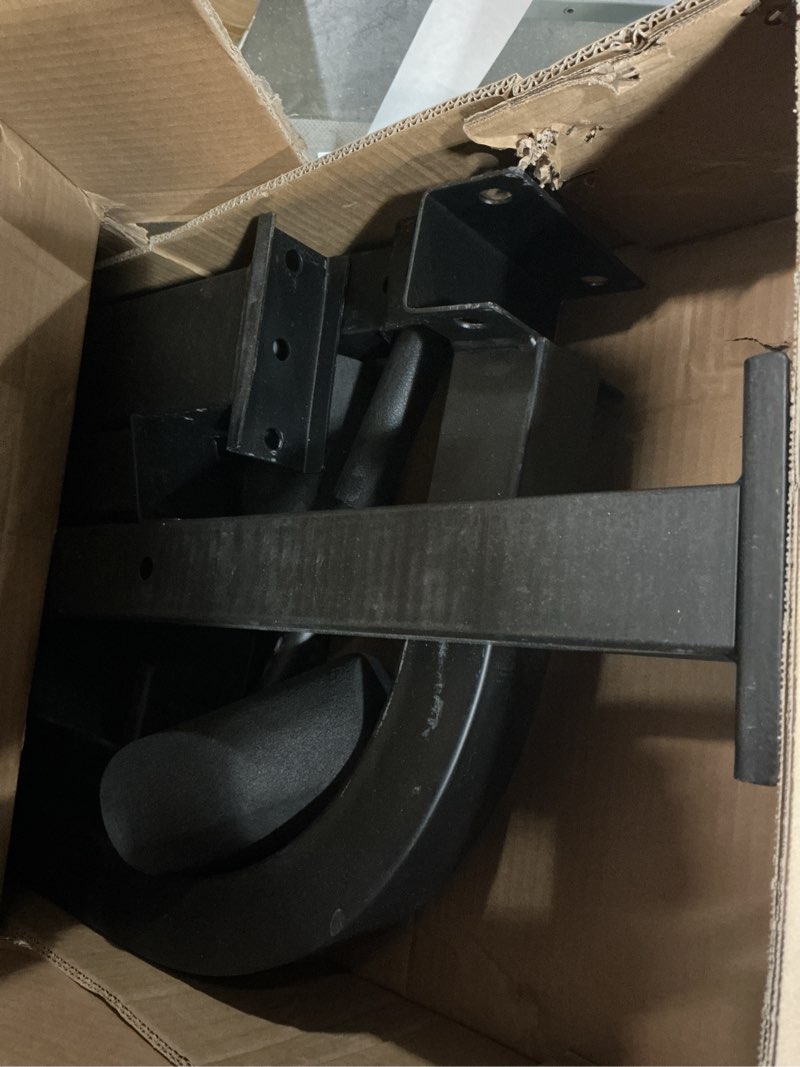 Condition photo showing As Is for Cap Strength Roman Chair Black