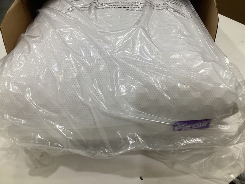 Condition photo showing Good Condition for purple harmony pillow – talalay latex foam cooling pillow for combo or side sleepers, 360º hex gelflex grid for no-pressure support and luxurious weightless feel - standard, medium feel, tall height standard – tall