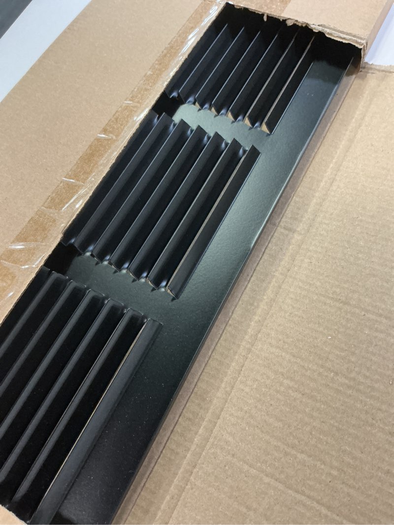 Condition photo showing Good Condition for buildmart - 30x6 modern ac vent cover - decorative white air vent - standard linear slot diffuser - register grille for ceiling, walls & floors - texas buildmart