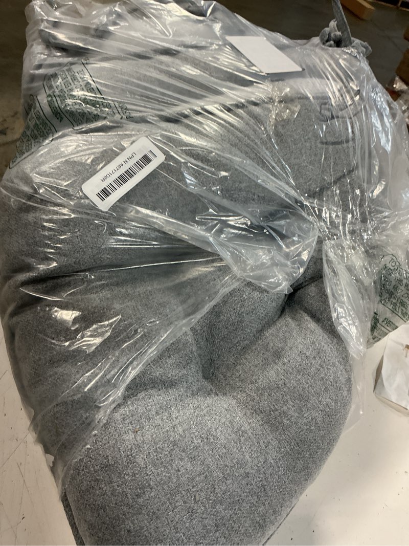 Condition photo showing As Is for BETU Chair Cushions for Dining Chairs Set of 4,3.5" Thick Kitchen Table Chair Pads with Ties,Non Slip Backing and Covers, Seat Cushion for Dining Room,Bar,Patio Chairs,16"X16"X3.5",Light Grey Light Grey 16"x16"x3.5" (4 Pack)