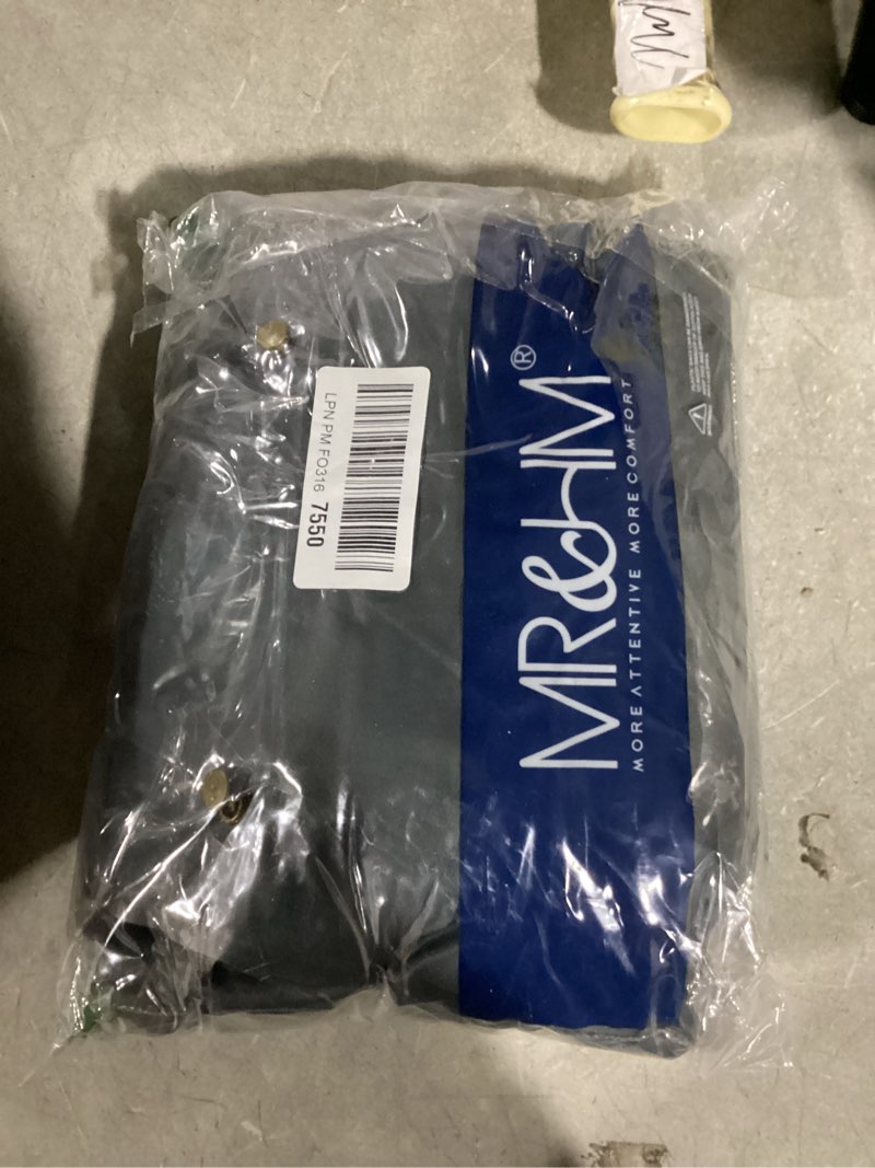 Condition photo showing Good Condition for mr&hm silky cooling duvet cover queen size for hot sleepers 90"x90", breathable & moisture-wicking comforter cover, 3 pieces ultra-soft bedding duvet cover set with zipper closure (dark grey) 5- dark grey (no duvet) full/queen (90" x 90")
