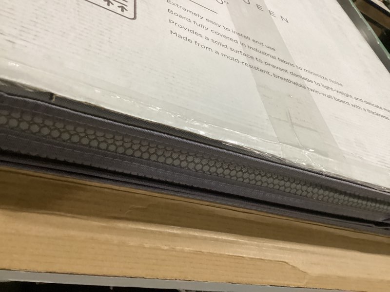 Condition photo showing Good Condition for meliusly heavy duty bunkie board queen size (60x80) - non-slip breathable bed support board for slatted bed frame, anti-sag under bed support, noise minimizing moisture resistant bed board queen (60x80'')