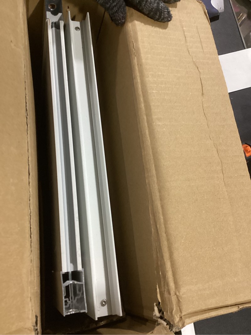 Condition photo showing Good Condition for Dog Door for Sliding Glass Door, Adjustable Height 75 4/5" to 80 3/10" Sliding Door Pet Door Insert, Suitable for Dogs Up to 75 lbs, L