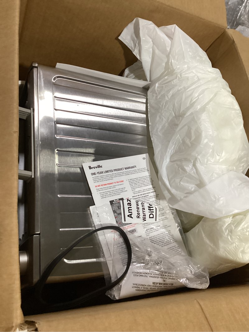 Condition photo showing Good Condition for Breville BOV450XL Mini Smart Countertop Oven and Toaster Oven, Small, Brushed Stainless Steel