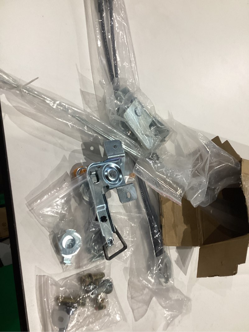 Condition photo showing As Is for Tailgate Handle Latch Rebuild Kit, Compatible with 1997-2007 Ford F150 F250 F350 Super Duty | Replaces# 80238, 7L3Z9943400AA, Complete Rear Tail Gate Door With Key Hole Bezel Lock Bolt Hinge Cable Set Tailgate Handle Latch Rebuild Kit Black