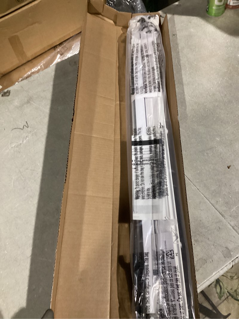 Condition photo showing Good Condition for LazBlinds No Tools No Drill 1" Vinyl Mini Blinds, Cordless Blinds for Windows, Light Filtering Horizontal Window Blinds & Shades, 32" W x 48" H, White Cordless-white 32" W x 48" H