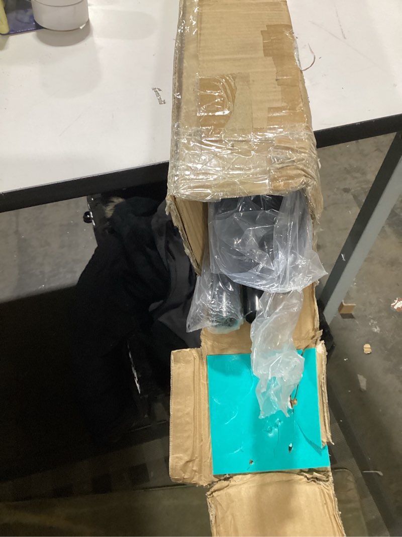 Condition photo showing Good Condition for Holiday Styling String Light Poles for Outdoor String Lights - Metal Light Pole w/Hooks for Outdoor String Lighting - Patio Light Accessories Ideal for Backyard, Weddings, and Parties