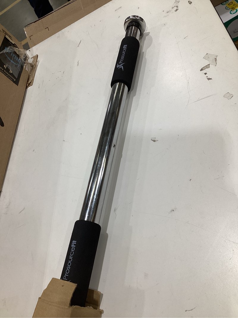 Condition photo showing As Is for ProsourceFit Pull Up Bar for Multi Use Fitness & Home Gym Exercise Doorway