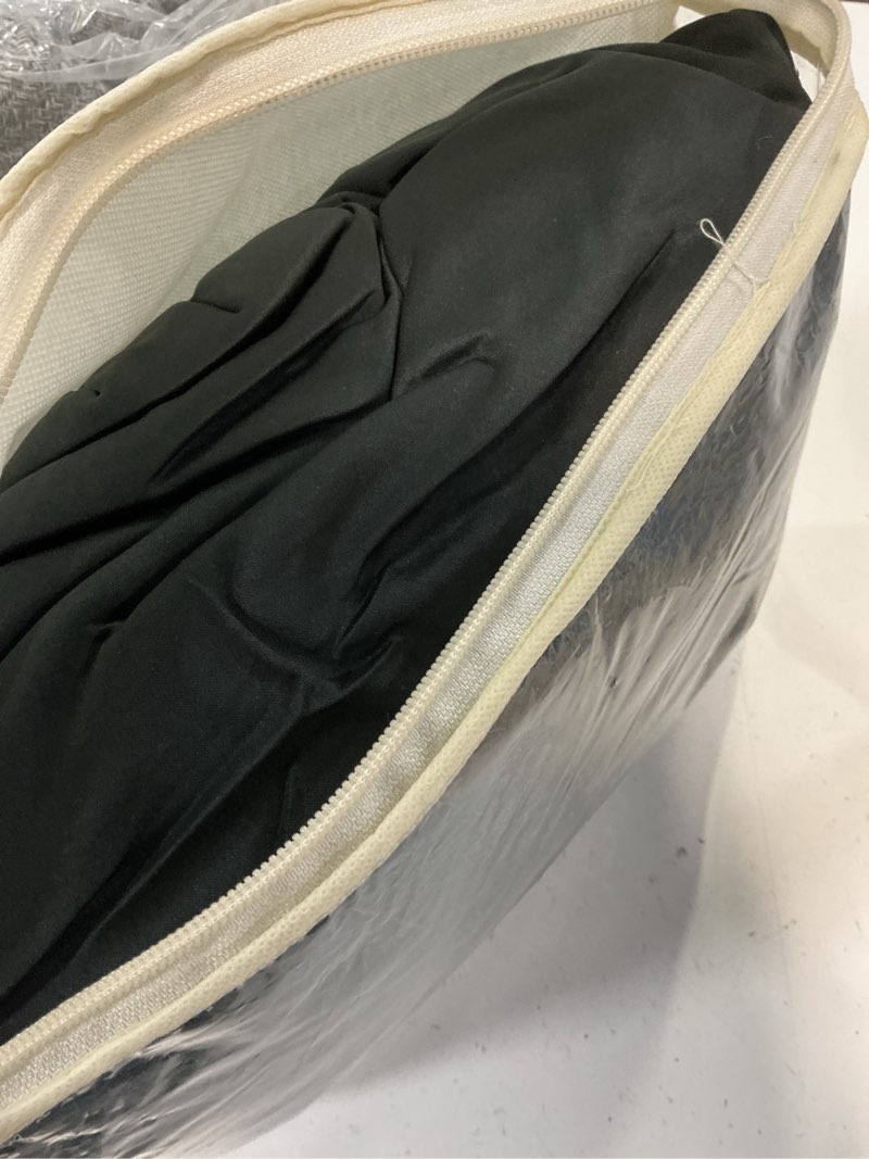 Condition photo showing Good Condition for 20x10ft black backdrop curtains with lights for parties,wrinkle free wedding photo backdrop curtains for baby shower birthday ceremony reception home party decorations-5ft x 10ft,4 panels black 5"(w) x 10"(h), 4 panels