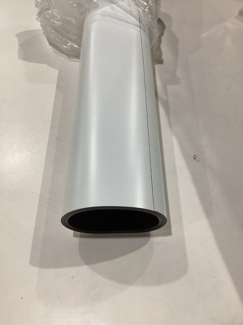Condition photo showing New/Like New for Amylove Blank White Surface Magnet Sheets 24 Inch x 10 Feet, 30 Mil Magnetic Roll Printable Flexible Vinyl Blank Magnetic Sign Sheet Safe for Vehicles DIY Craft Project