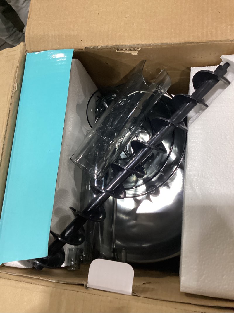 Condition photo showing New/Like New for Nostalgia 4 Tier Electric Chocolate Fondue Fountain Machine for Parties - Melts Cheese, Queso, Candy, and Liqueur - Dip Strawberries, Apple Wedges, Vegetables, and More - 32-Ounce - Stainless Steel