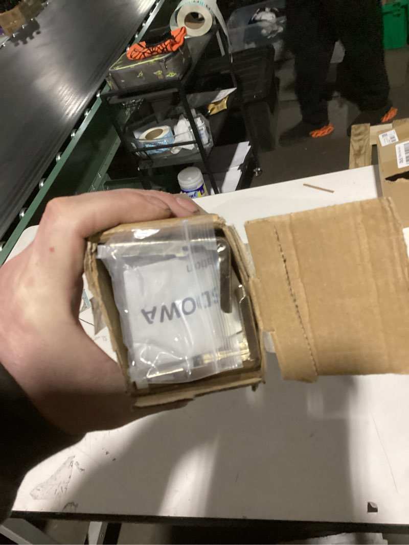 Condition photo showing Good Condition for ChrisDowa Cordless Zebra Blinds for Windows, Dual Layer Free-Stop Light Filtering Window Roller Shades, Pull Down Privacy Zebra Shades for Home, Office, Bedroom, Door (36" W x 72" H, White) 36"W x 72"H White