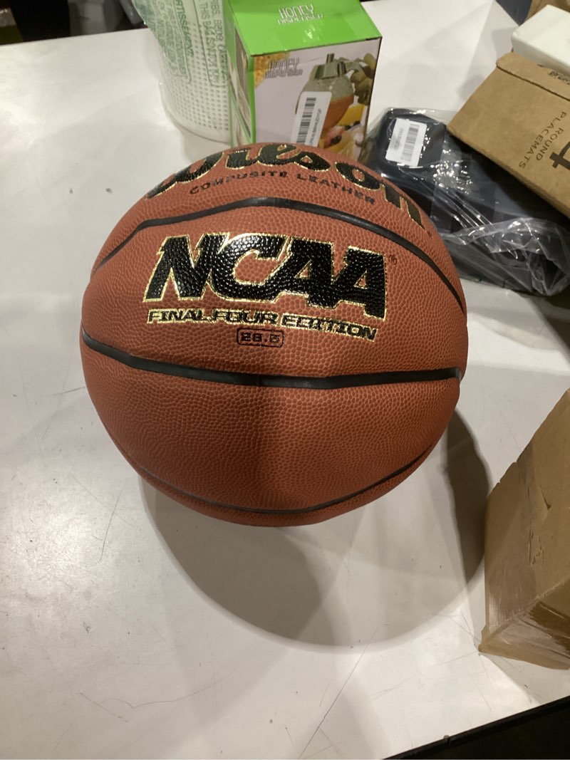 Condition photo showing Good Condition for wilson ncaa final four basketball - 29.5" and 28.5" size 6 - 28.5"