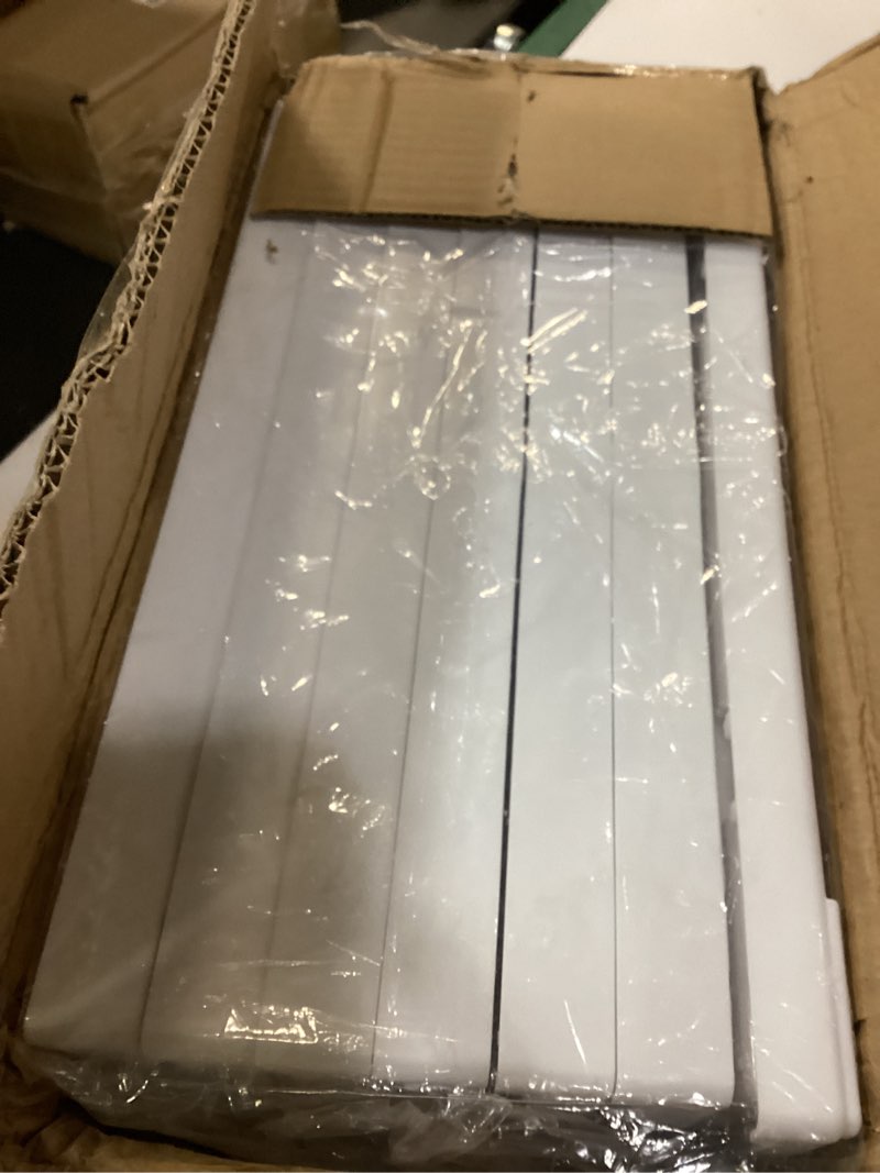 Condition photo showing Good Condition for Shoe Storage Organizer Box 6-Tier Foldable Collapsible Stackable Shoe Rack Bins, Fit Size 12, No Assembly, for Men and Women