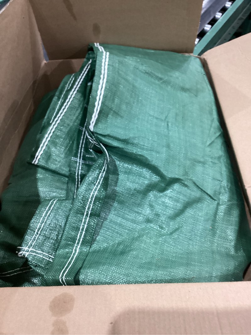 Condition photo showing As Is for BAGSTER 3CUYD Dumpster in a Bag holds up to 3,300 lb, Green