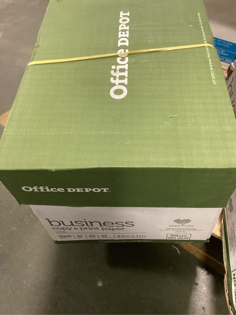 Condition photo showing Good Condition for Office Depot® Brand Business Multi-Use Printer & Copier Paper, Letter Size (8 1/2" x 11"), 5000 Total Sheets, 92 (U.S.)