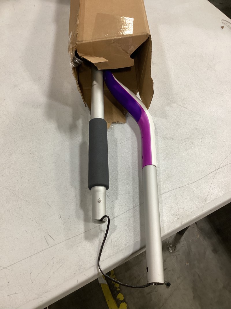 Condition photo showing Good Condition for swiffer powermop multi-surface mop kit for floor cleaning, fresh scent, mopping kit includes powermop, 2 mopping pad refills, 1 floor cleaning solution with fresh scent and 2 batteries purple and white