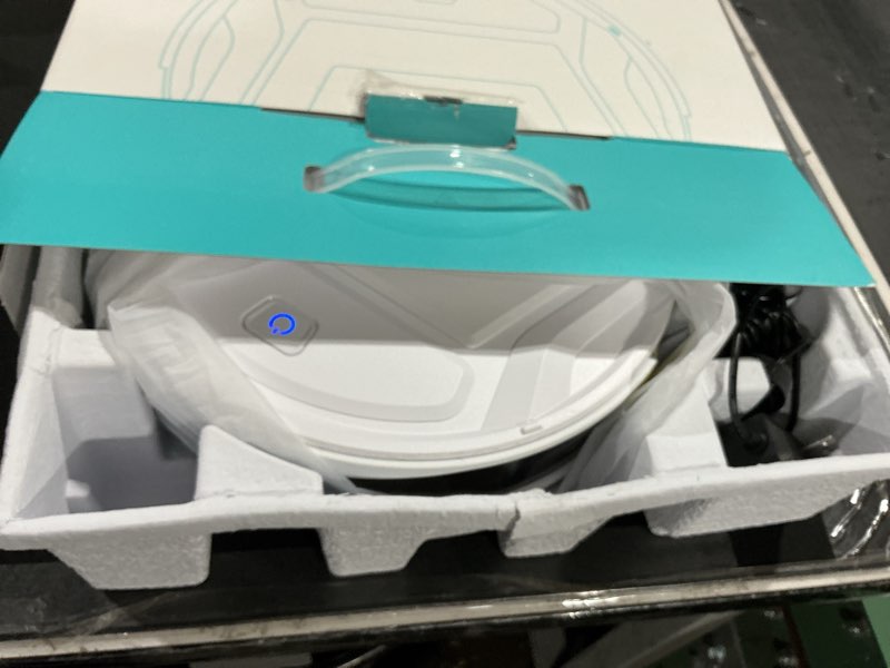 Condition photo showing As Is for Lefant Robot Vacuum Cleaner M210 Pro,Slim,Quiet,2200Pa Suction,120 Min Self-Charging Robotic Vacuums, Freemove 3.0,WiFi/APP/Alexa,6 Cleaning Modes Ideal for Hard Floors Pet Hair Low Carpet,Black