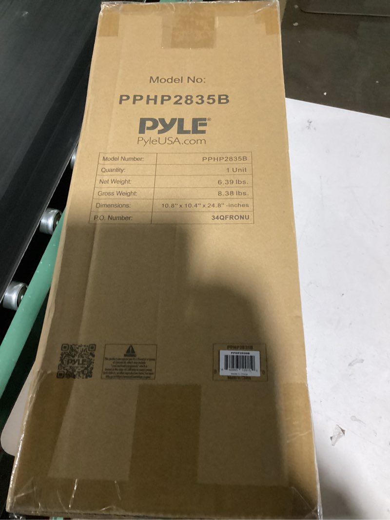 Condition photo showing Good Condition for pyle portable bluetooth pa speaker system - 600w rechargeable outdoor bluetooth speaker portable pa system w/ dual 8” subwoofer 1” tweeter, microphone in, party lights, usb, radio, remote - pphp2835b