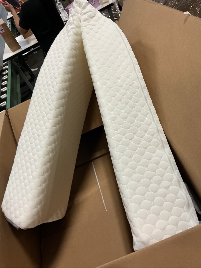 Condition photo showing As Is for Essential Comfort Bed Wedge Pillow, Queen Size  SIMILAR