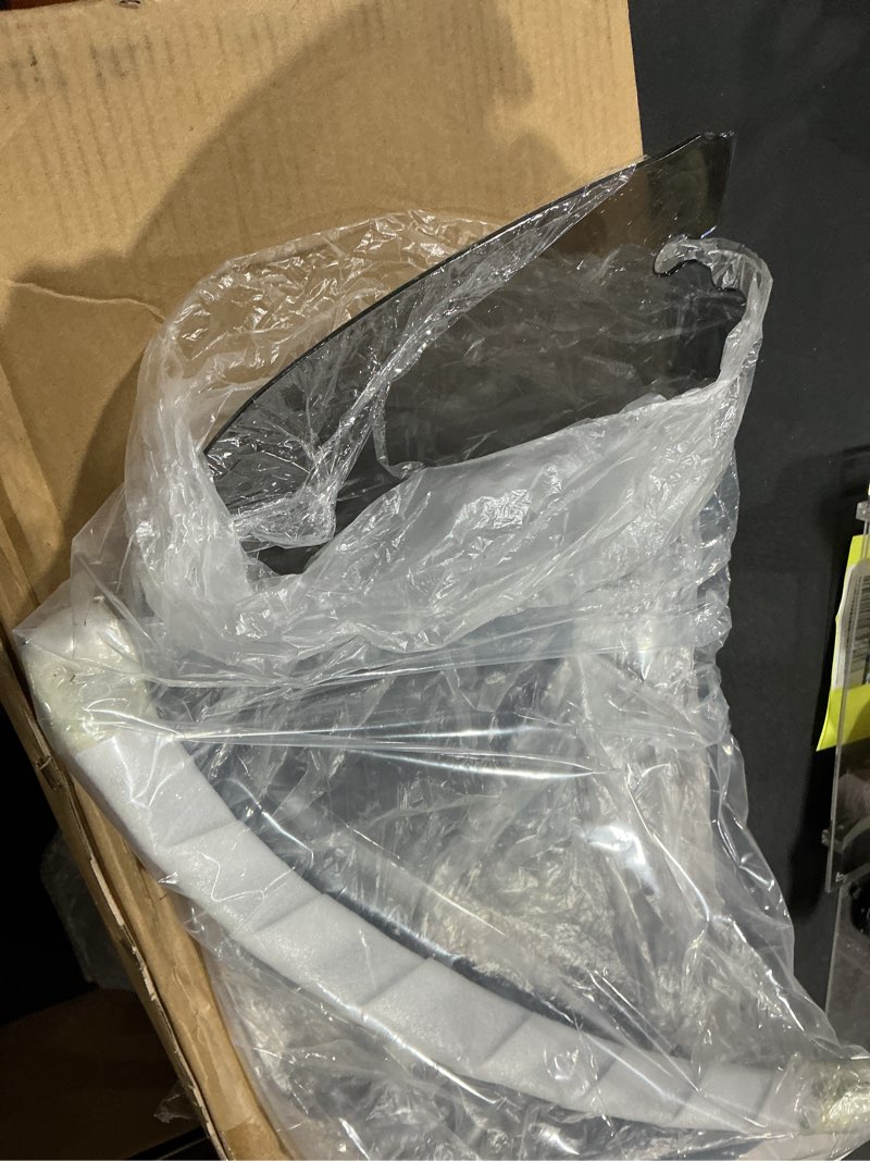 Condition photo showing Good Condition for 10.5inch smoke windshield + chrome windshield trim windscreen compatible for 2014-2024 harley davidson touring street glide/electra glide/tri glide/ultra limited flht flhx flhxs flhtk 10.5inch windshield +chrome trim
