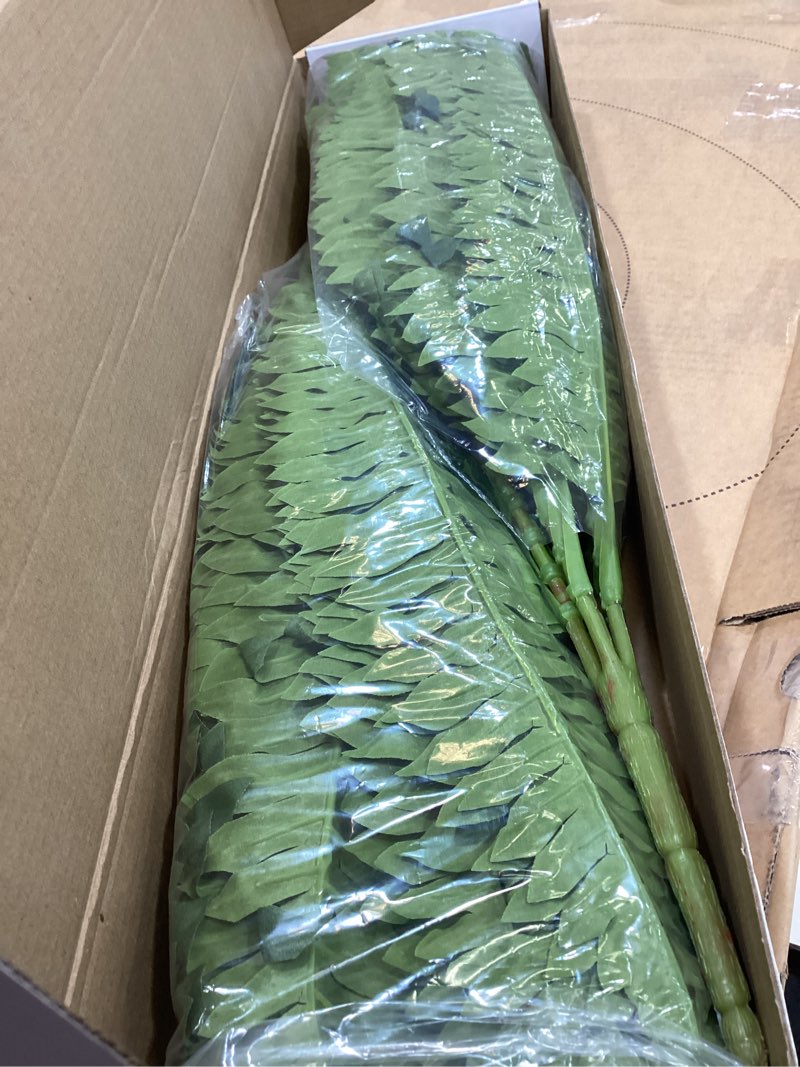 Condition photo showing Good Condition for 35" ferns artificial bush plants large, 2 artificial boston ferns with 39 fronds for outdoors home decor