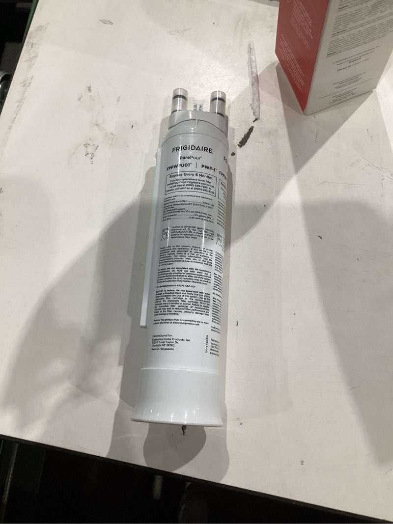Condition photo showing As Is for Frigidaire FPPWFU01 PurePour PWF-1 Water Filter