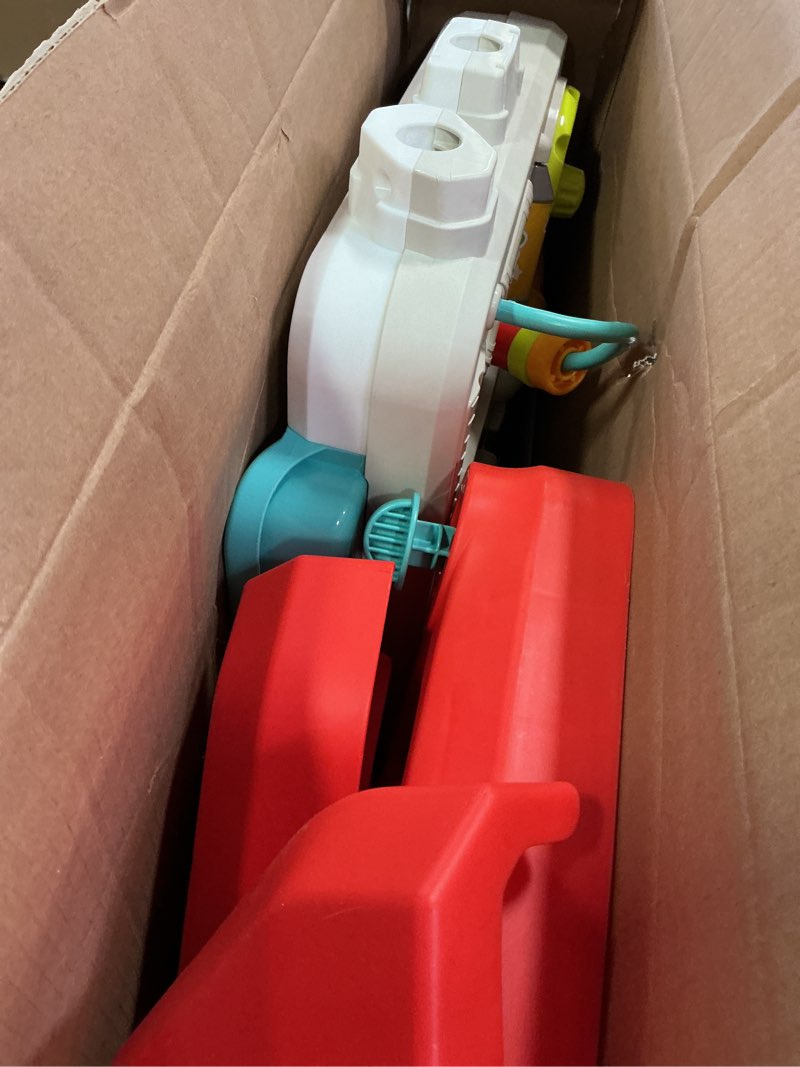 Condition photo showing Good Condition for Fisher-Price Baby & Toddler Toy Laugh & Learn 4-in-1 Activity Table & Art Easel with Educational Music for Ages 6+ Months, Multilanguage Version