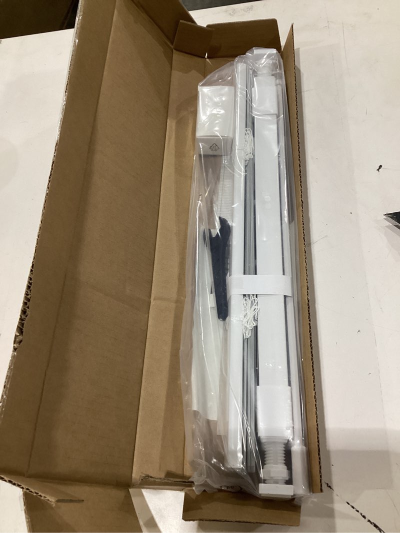 Condition photo showing New/Like New for LazBlinds No Tools-No Drill 1" Aluminum Mini Blinds, Cordless Blinds for Indoor Windows, Light Filte