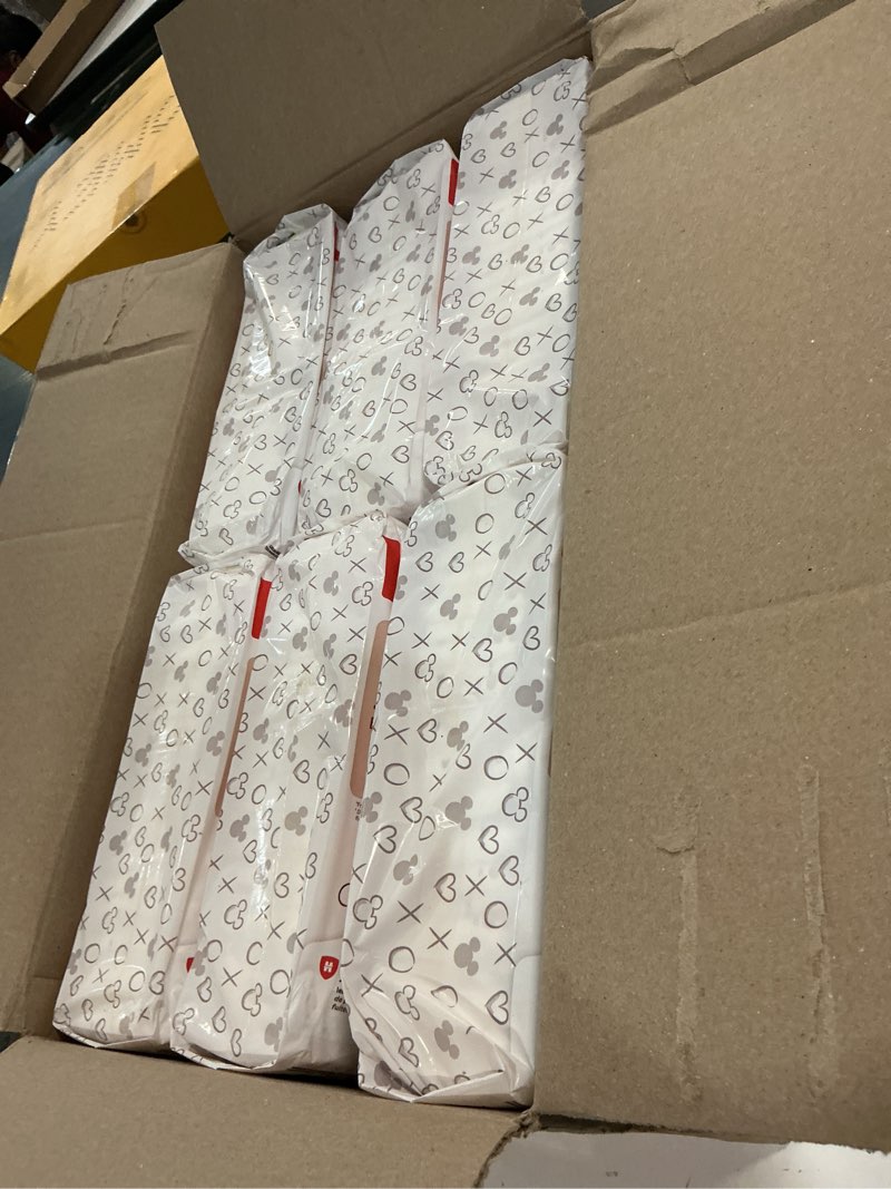 Condition photo showing New/Like New for huggies size 4 diapers, skin essentials baby diapers, size 4 (22-37 lbs), 150 count (6 packs of 25), packaging may vary size 4 150