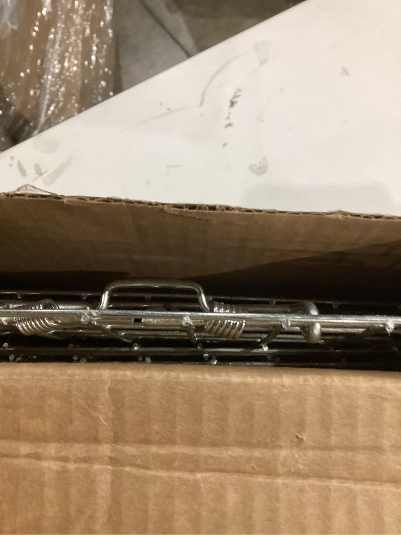 Condition photo showing As Is for Gingbau Squirrel Trap Foldable Heavy Duty Humane Live Animal Cage Trap (Not for Mouse) Medium