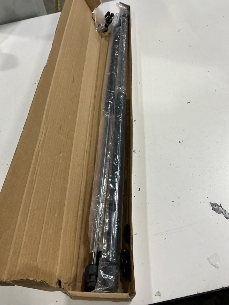 Condition photo showing As Is for hood struts for 2025 2026 subaru forester, no-drill hood lift support, heavy-duty steel brackets with black powder coating, 2025 2026 subaru forester accessories