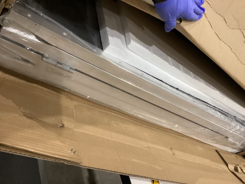 Condition photo showing Good Condition for fachnuo 7 feet portable wheelchair ramp with sopport legs, non-skid aluminum handicap ramps with handle, folding threshold wheel chair ramp for home steps, stairs, entry,doorways, 800lbs capacity aluminum 7ft(using height 7-21'')