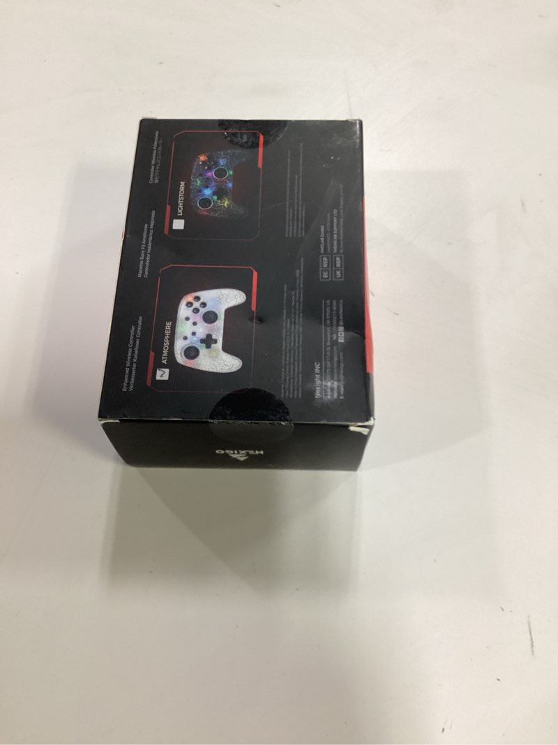 Condition photo showing New/Like New for NexiGo Wireless Controller (No Deadzone) for Switch 2 and Switch, Bluetooth Controllers for Nintendo Switch with Vibration, Motion, Turbo and LED Light (Atmosphere) Regular Atomsphere