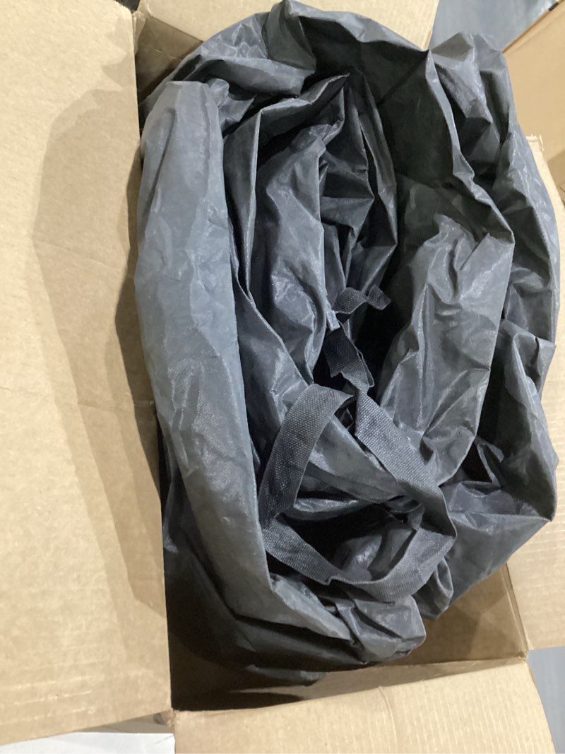 Condition photo showing As Is for Heavy Duty SUV Car Cover Custom Fit for Honda CRV, Toyota RAV4 1996-2024 2025, 10-Layers Waterproof All Weather Full Exterior Cover Rain Hail Outdoor Protector with Door Zipper & Cotton 100% Waterproof Black Heavy Duty For CRV/RAV4