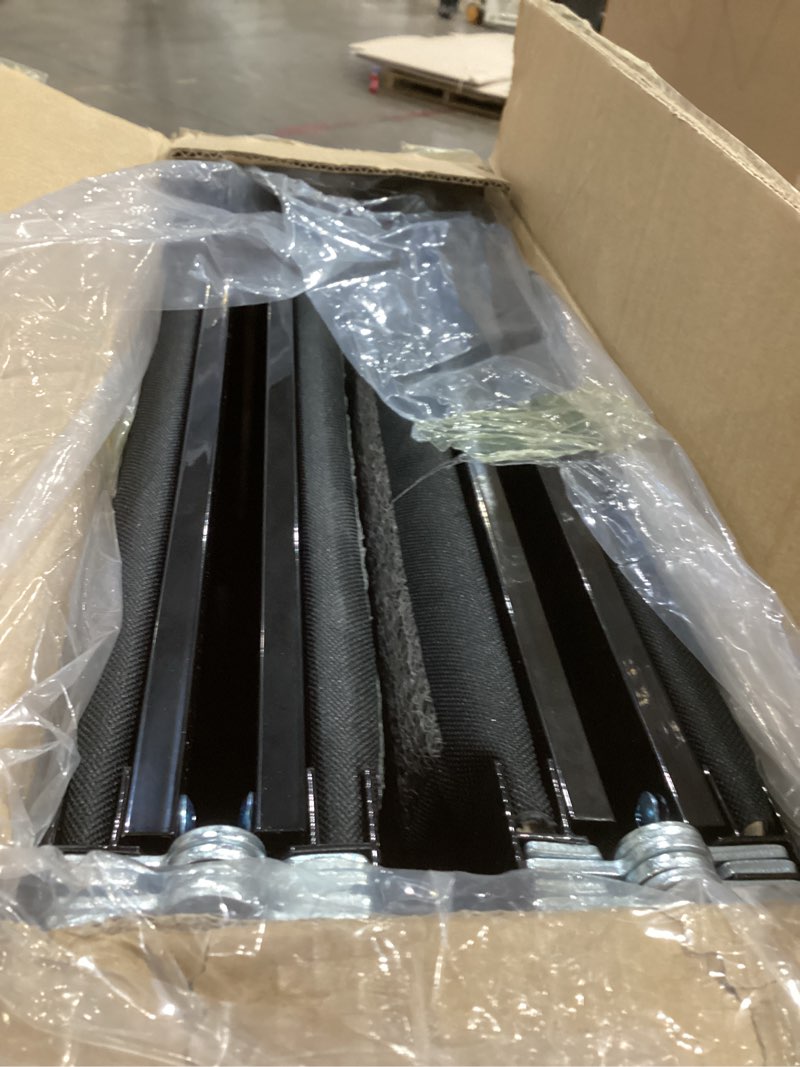 Condition photo showing New/Like New for Dog Ramp for Car 71'' X-Long & 17.2" Wide Folding Dog Ramps for Large Dogs with Non-Slip Rug Surface Portable Dog Car Ramp for SUV Car & Truck, Outdoor Dog Ramp Up to 250 LBS 71" L x 17.2" W with Dog Pattern Upgraded