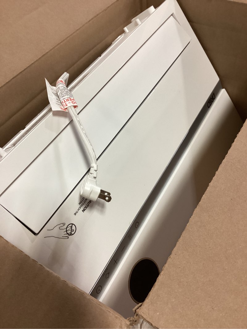 Condition photo showing Good Condition for Dreo Smart Wall Heater, Electric Space Heater for Bedroom 1500W, 120° Vertical Oscillation, Adjustable Thermostat, Remote Control, 24H Timer, Easy-Mount Heater for Indoor Use, Works with Alexa, WH719S White Standard