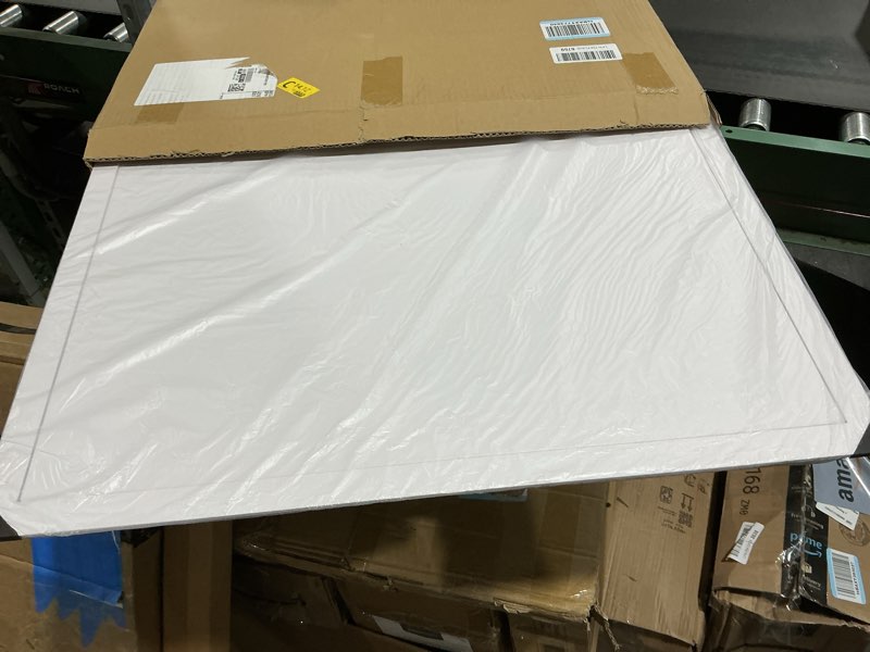 Condition photo showing Good Condition for access doors panel 24 x 24 inch aluminum alloy access door for drywall panel for wall and ceiling electrical and plumbing (white, 24 x 24 inch) white 24 x 24 inch