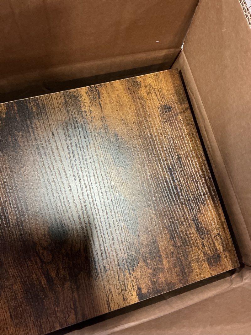 Condition photo showing Good Condition for evermagin k cup holder, 35 pod capacity, coffee pod holder compatible with keurig, coffee station organizer for countertop with cup rack, rustic brown rustic brown for 35-count k-cup pods