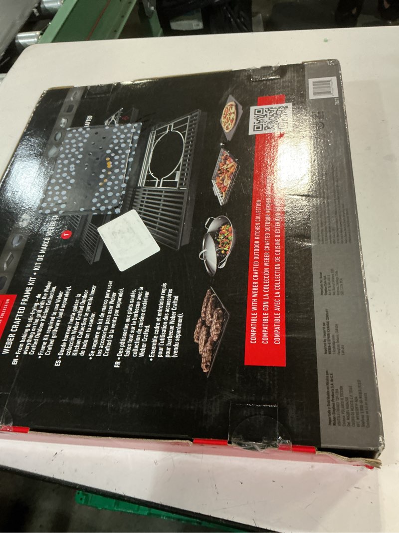 Condition photo showing New/Like New for weber crafted genesis frame kit – frame insert for weber crafted outdoor kitchen collection grillware & accessories