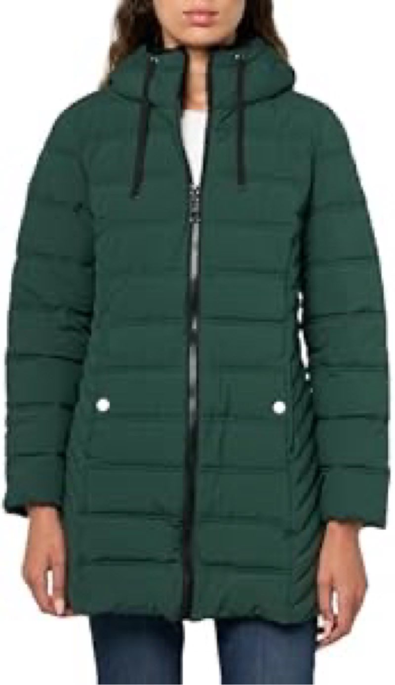 Nautica Women's Stretch Puffer Jacket with Faux Fur Lined Hood – Wind & Water-Resistant Winter Coat,